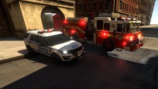 EmergeNYC Multiplayer Player Gameplay Day 7 |Update 0.3.7| FDNY & NYPD Responding To Emergency Calls