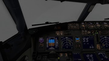 X Plane 11 Zibo B737   Fog at EDDM