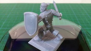 Printing custom 3D Hero Forge 28mm miniatures for D&D