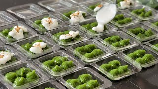 If you have flour and coconut milk, make this legit Thailand dessert. It is cheap but tasty