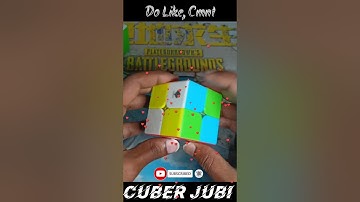 learn "Zigzag" Pattern🔥  Easy 2x2 Cube Pattern #7 #shorts #cuberjubi