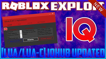 ✅NEW ROBLOX SCRIPT-HUB: IQHUB (Unpatchable) | [LUA AND LUA-C SCRIPTS + NICE DESIGN] (28-11) 2017✅