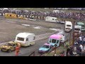 Caravan Demolition Derby @ Warton Stock car club.30th August 2015.