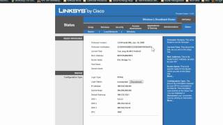 Linksys Router Port Forwading