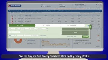 HDFC securities MPowered Demo - Trading Platform Demo | HDFC securities