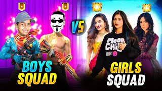 4 Pro V Badge Boys Vs Cute V Badge Girls 🤯 - आग लगा देंगे 🤣 - Garena Free Fire Max