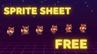 Sprite Sheet to 2D Animation in Godot (60 Seconds) — Free Asset
