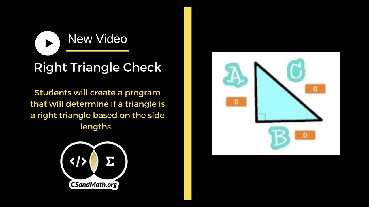 Python Day 17 Right Triangle Check - YouTube