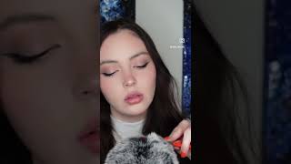 Fluffy Mic brushing #relax #asmr #shorts
