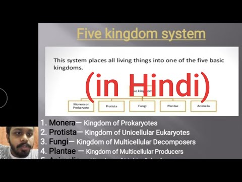 Five Kingdom Classification in Hindi