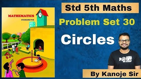 problem set 30 circles | math | maharashtra state board | student point academy