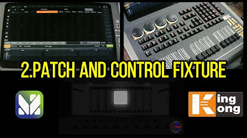 2.Patch and Control lights