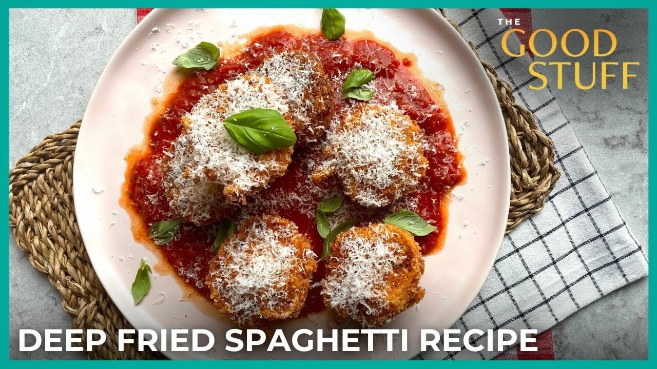 Deep Fried Spaghetti Recipe | The Good Stuff with Mary Berg
