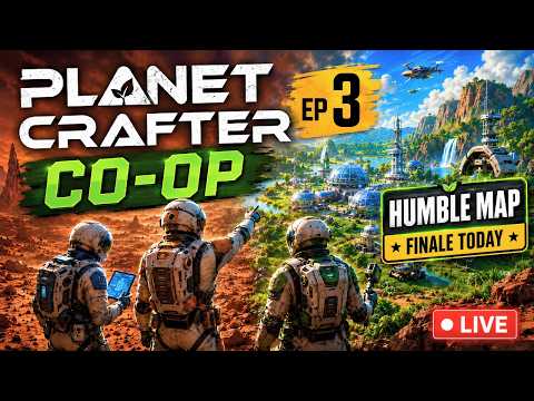 Planet Crafter Co-op Episode 3 | Finishing the Humble Map Today!