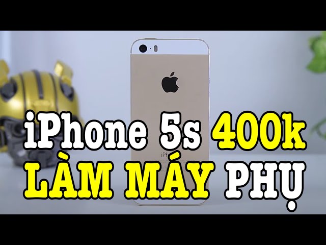 Mình mua iPhone 5s 400k chạy iOS 7 VỀ LÀM MÁY PHỤ và cái kết