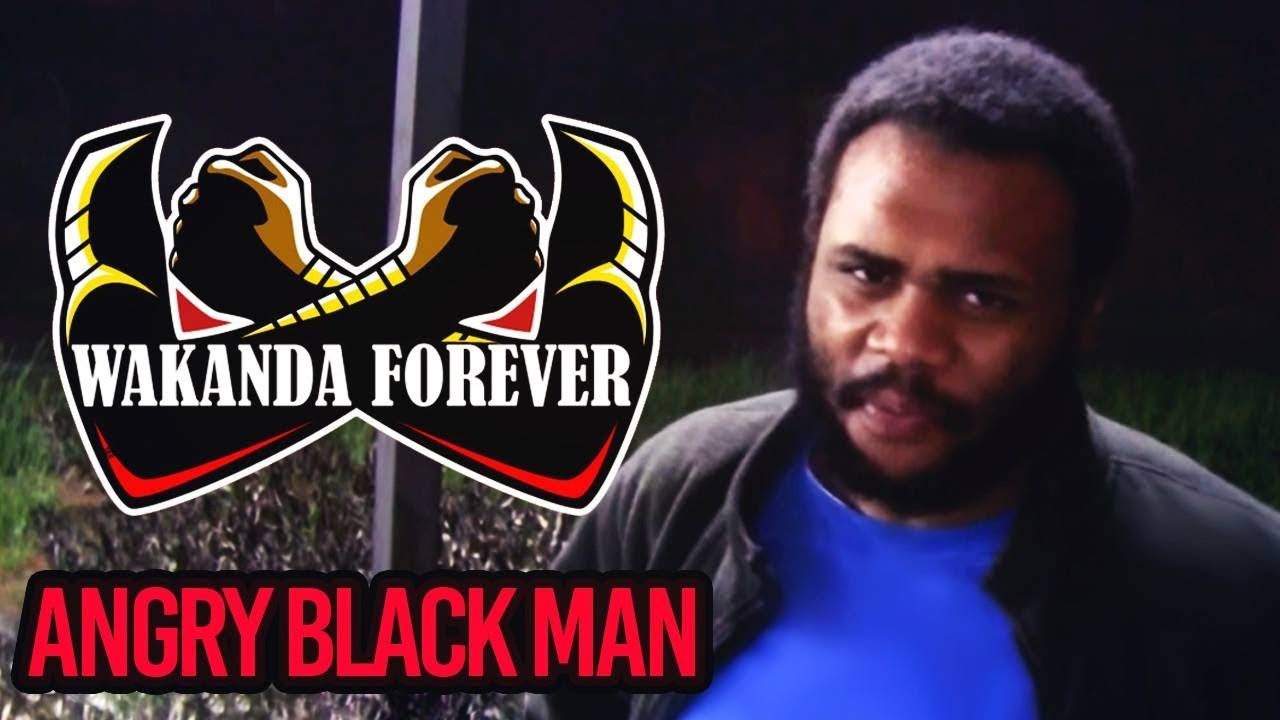 Black Man Angry at WAKANDA FOREVER! 😠 @Dcigs
