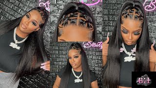 New Year , New Slay 🔥| Watch Me Slay My Bestie Hair😍 MELTED Kinky Straight Wig ✨|ASHIMARY HAIR