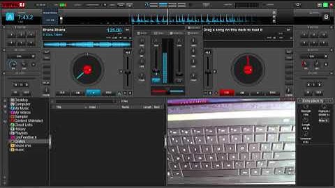 Setting the echo effect (to do it like blackcoffe and shimza.)