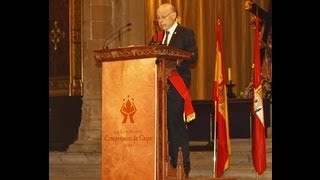 Florencio Repollés: Acto institucional en la Colegiata Sta Maria La Mayor (07.11.2012)
