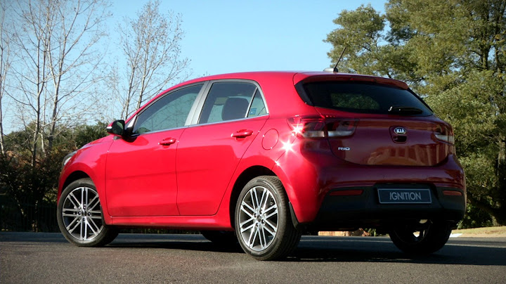 2017 Kia Rio 1.4 TEC