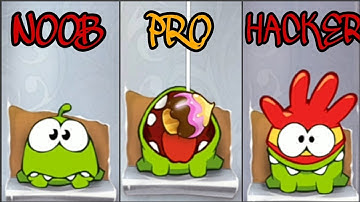 NOOB vs PRO vs HACKER - Cut the Rope | Foil Box