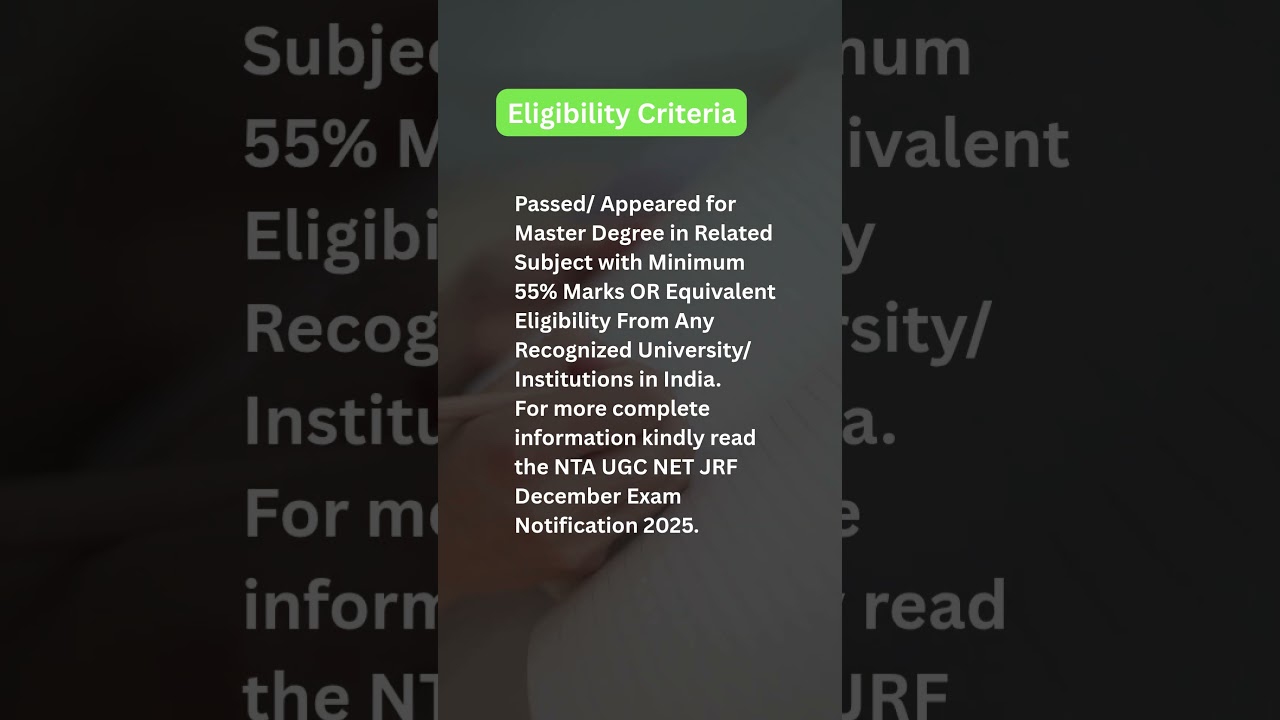 NTA UGC NET December 2025 Notification Out  Apply Online Now  Eligibility, Fees, Dates, Full Details