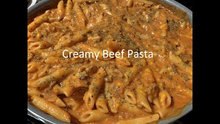 Creamy Beef Pasta