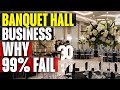 How to run a profitable banquet hall business  make money