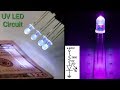 How to make an Ultraviolet (UV) LED Circuit?