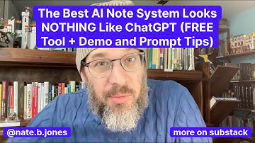 The Best Al Note System Looks NOTHING Like ChatGPT (FREE Tool + Demo and Prompt Tips)