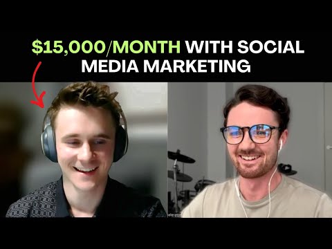 How Logan Makes $15,000/month with Social Media Marketing