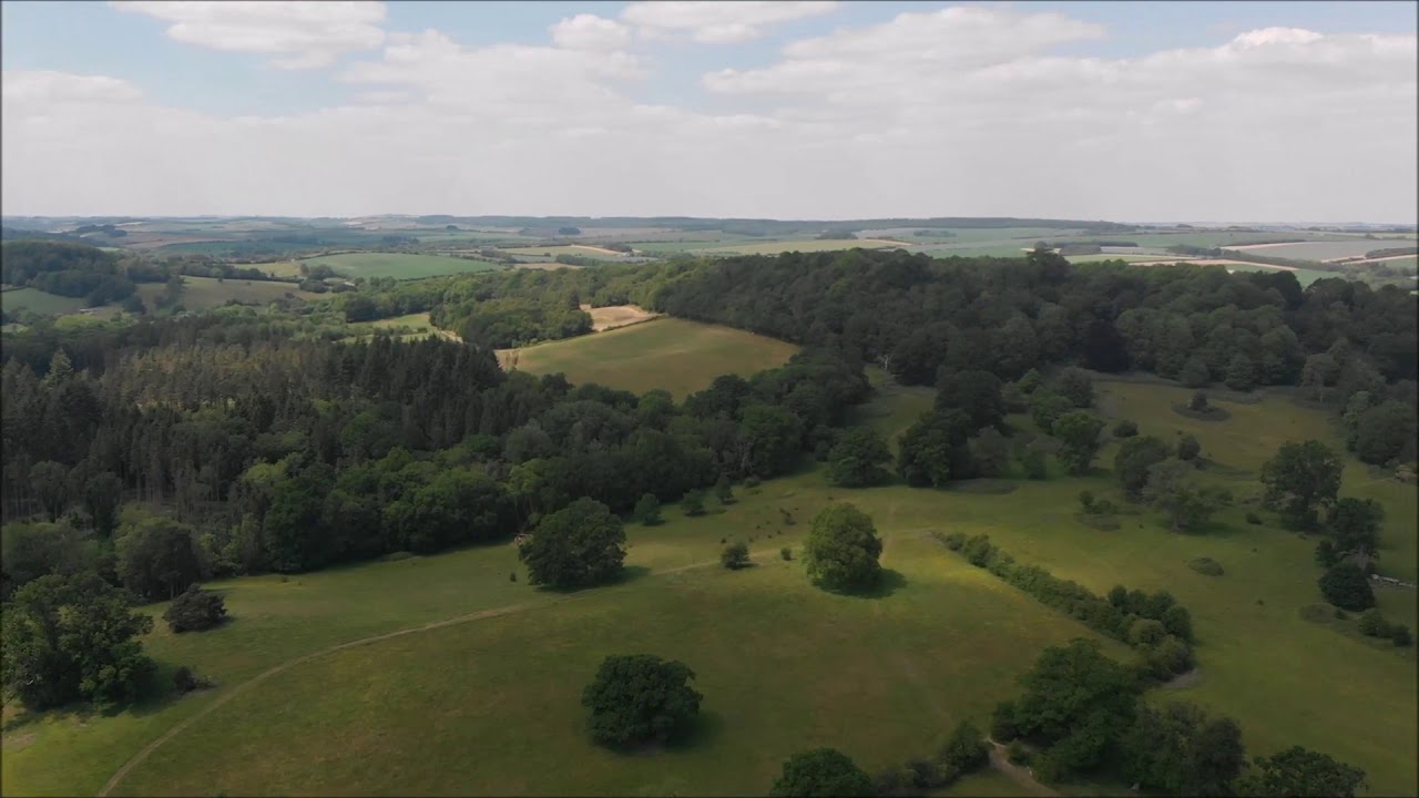 Dinton at 400 feet up