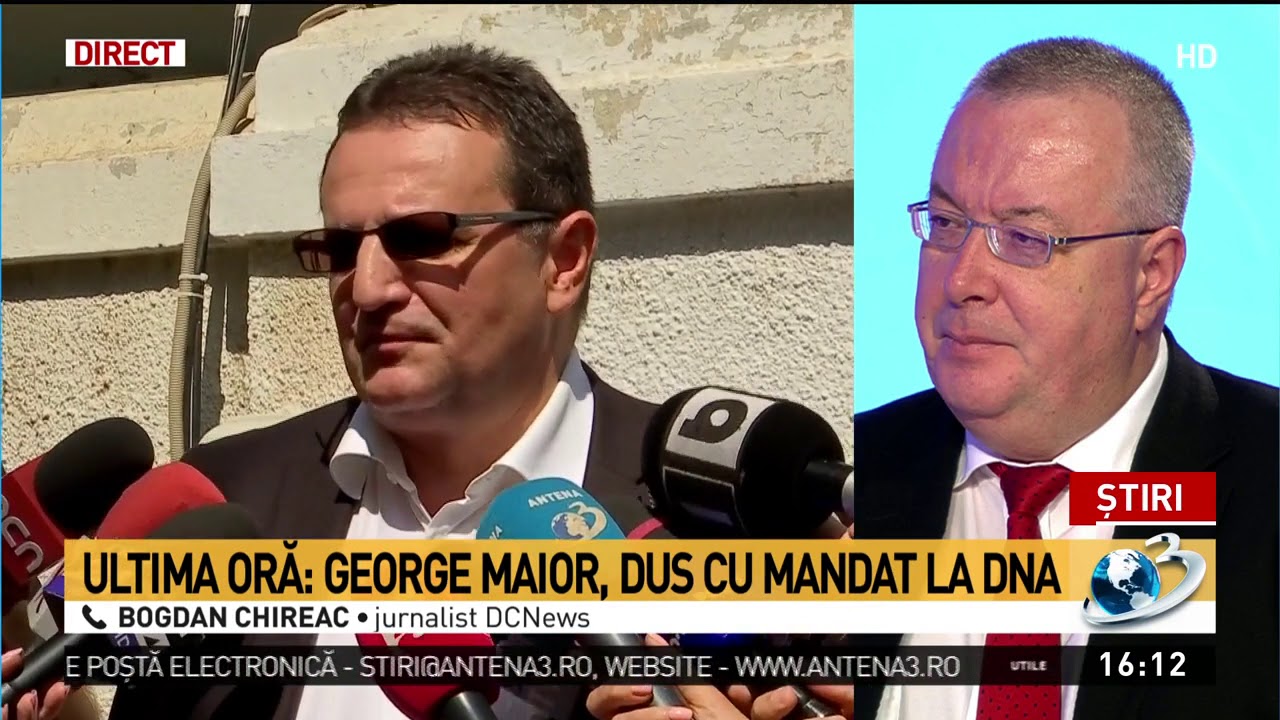 Bogdan Chirieac Despre Audierea Lui George Maior Sper Să Rămană