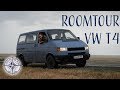 fourontheroad | Roomtour VW T4 Ausbau | Camper mit Wohnmobilzulassung