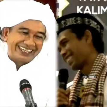 Belum pernah bertemu, namun sudah saling mencintai 'Abah Guru Zuhdi dan Ustadz Abdul Shomad'