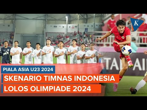 Timnas Indonesia ke Semifinal Piala Asia U23 2024, Ini Skenario Lolos Olimpiade Paris
