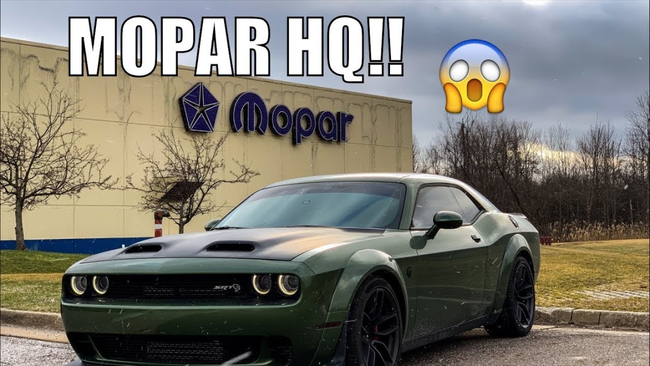 Took The Redeye To MOPAR HQ! Awesome!! YouTube