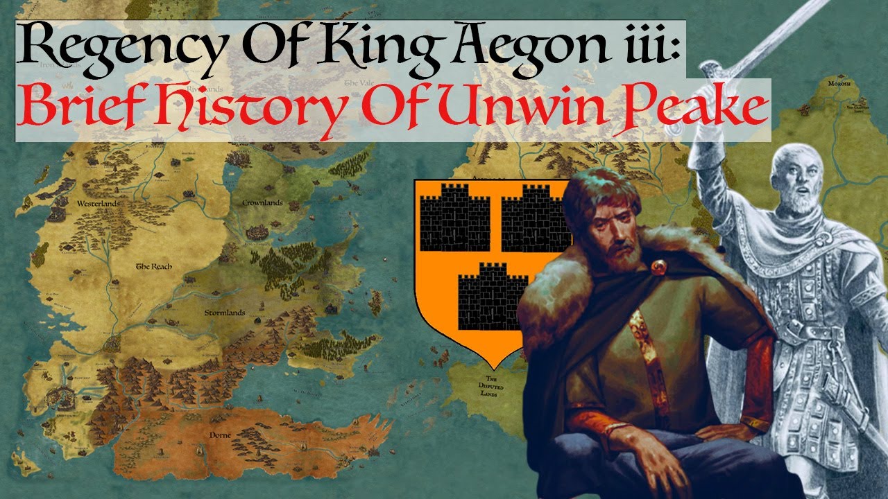 Brief History Of Unwin Peake House Of The Dragon History & Lore