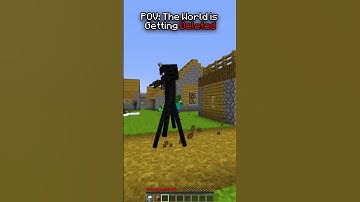 Deleting Your Minecraft World Be Like 😰 #shorts #minecraft