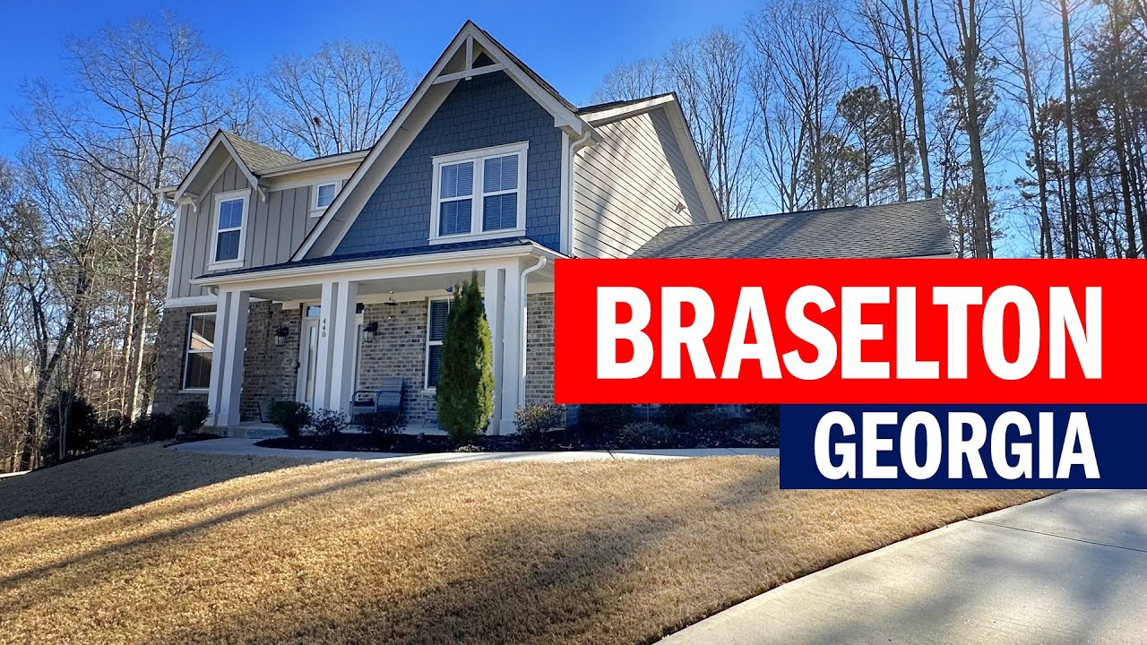 Home For Sale In Braselton, GA 5 Bedrooms 3.5 Bathrooms 