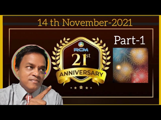 Part-1 || 21st Anniversary-21 || with RCM Parichay || class=