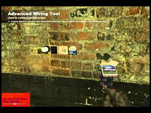 Garry's Mod: How To Make A Wiremod Hydraulic Door