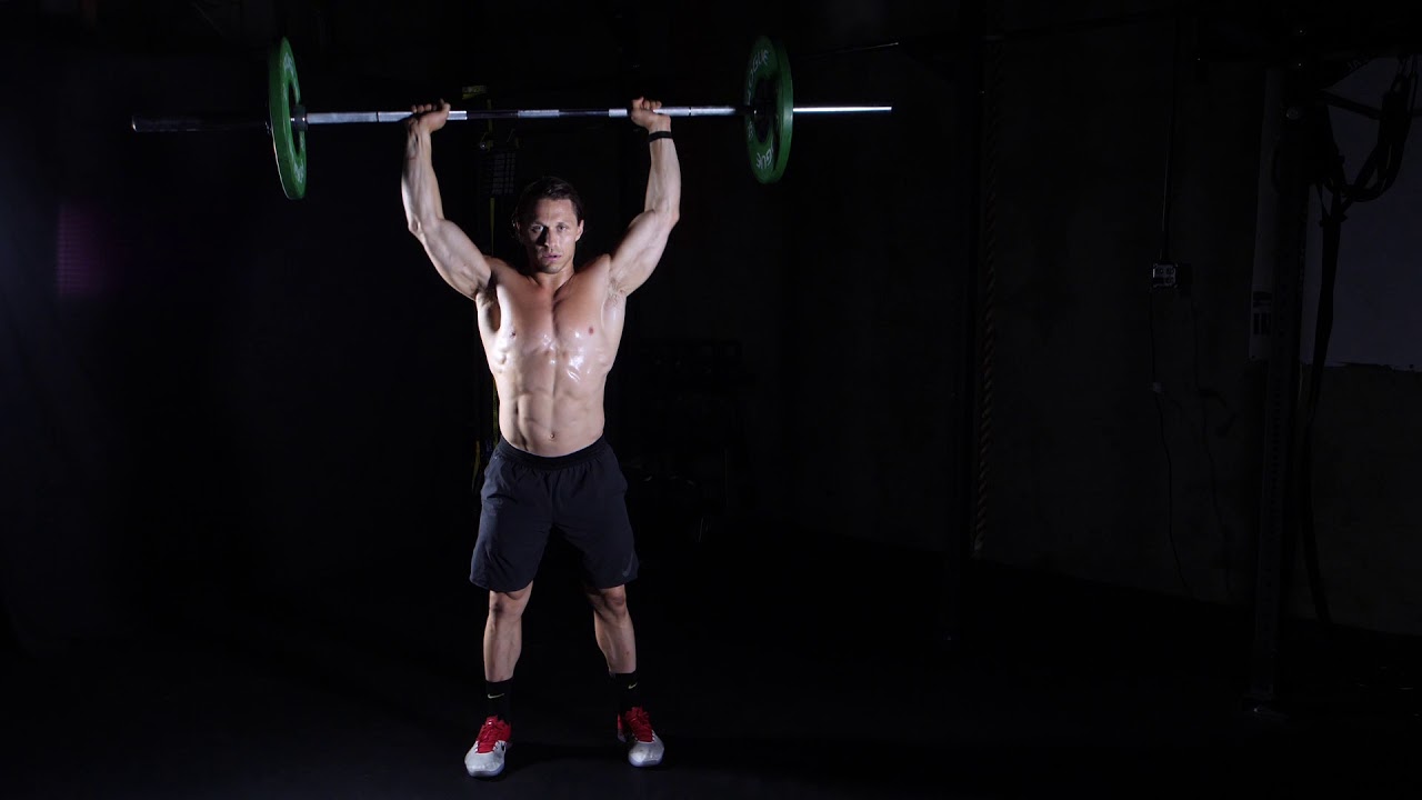 Behind The Neck Push Press YouTube