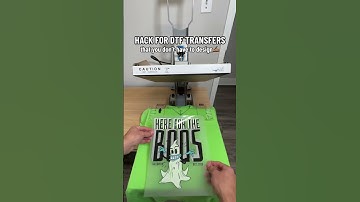 Hack for DTF Transfers That You Don