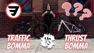 Traffic Bomma and Thrust Bomma Comparison