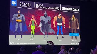 McFarlane Toys WonderCon 2024 Batman The Animated Series Action Figure Presentation