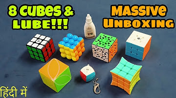 MASSIVE 8 Cube Unboxing | BLegend