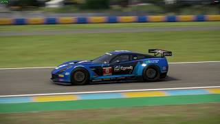 Project Cars 2 - Le Mans Bugatti Circuit --Hotlap Chevrolet Corvette C7.R 0110.537 Min