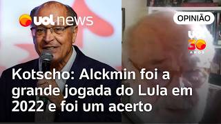Kotscho: Alckmin was Lula's big move in 2022 and it was a success.