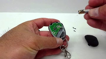 ALEKO LM123 remote Battery replacement